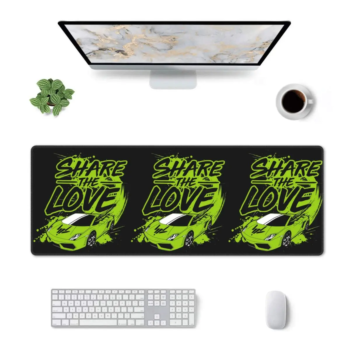 Large Mouse Pad Youth Share The Love Gamer PC Laptop Mats Keyboard Carpet Computer Gaming Office Accessories Desk Mat