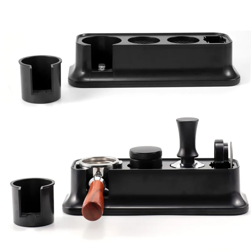 

Coffee Tamper Station Organizer Stand ABS Tamper Portafialter Holder Distributor Storage Base Barista Espresso Accessories