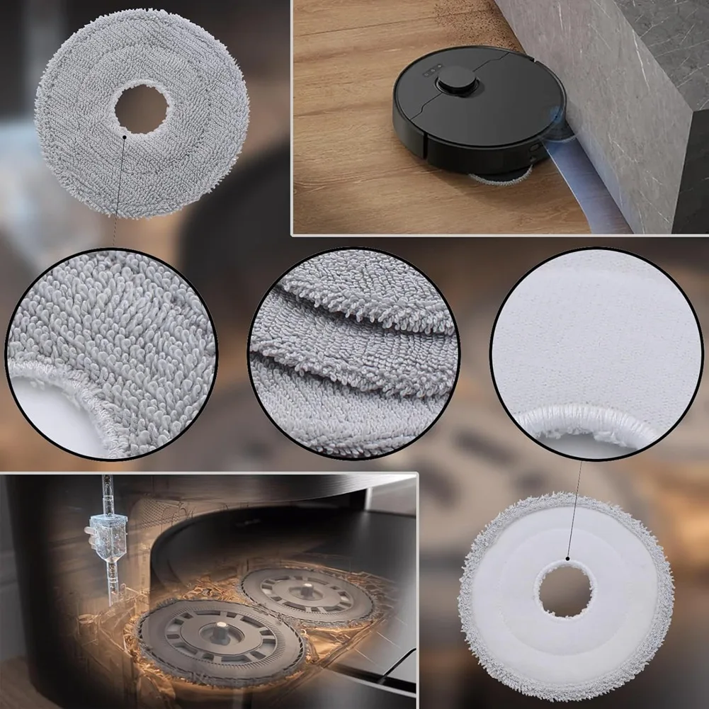 EAS-For Dreame X40 Ultra Robot Vacuum Cleaner Main Side Brush Hepa Filters Mop Cloth Dust Bags Replacement Parts