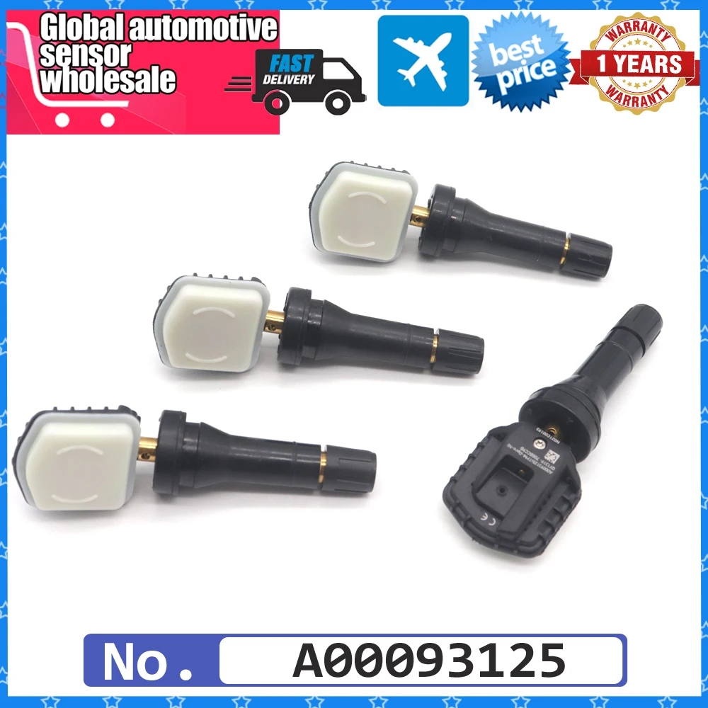 

New Car TPMS Tire Pressure Sensor For Beijing RUBIK 2022-24 For BAIC BJEV EU5 2021-2024 EU7 2019-2023 A00093125 433MHz 00093125