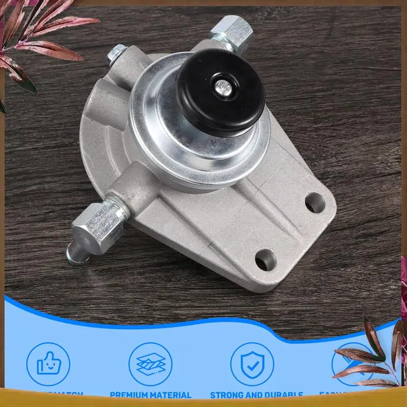 

AB59-1 Pcs Black Metal 10Mm Car Fuel Filter Lift Primer-Pump, For Nissan Patrol GU ZD30 3.0 16401VC10D