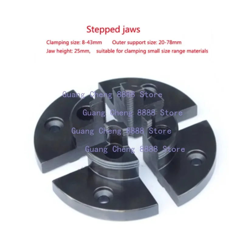 

4 "100 мм патрон для токарного станка по дереву, самоцентрирующийся 4-кулачковый токарный патрон, токарные инструменты, аксессуары для токарных станков по дереву