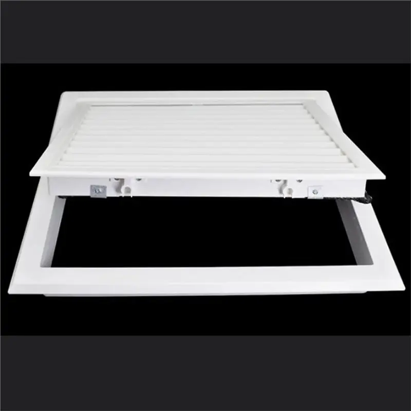 【التخزين الآن】يمكن فتح فتحة تهوية مخرج هواء عودة مقاس 350 × 350 مم مع وظيفة مقاومة للحشرات