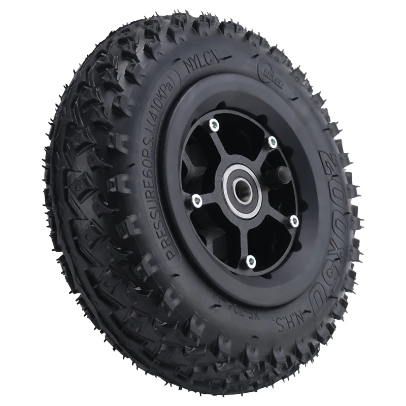 

【Price Drop !!】Rear Wheel 8 Inch 200X50 Pneumatic Tires For Electric Skateboard Damping Cross Country Skateboard Tubeless Tyre P