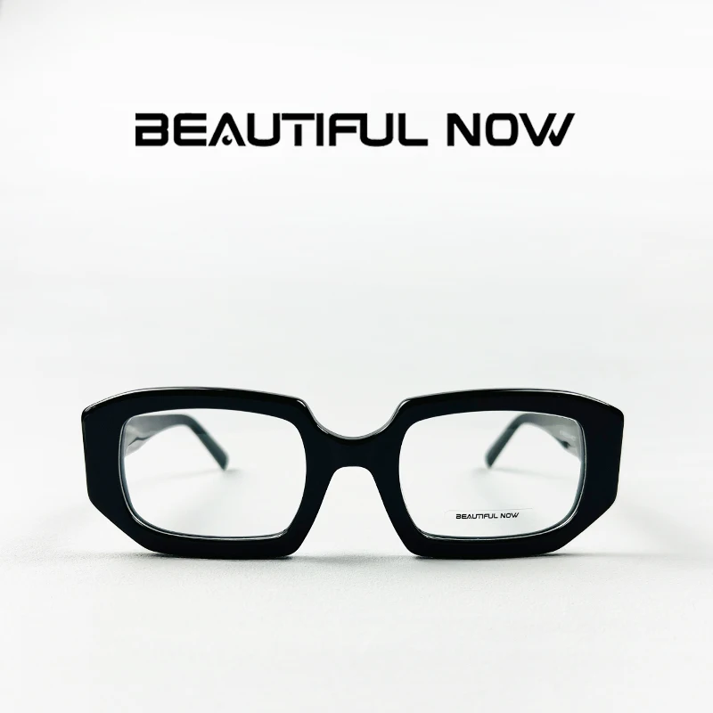 Beautiful Now Fashion Unisex Optical Glasses Frames Lightweight Eyeglasses for Men and Women Clear Lens Modern Minimalist Style