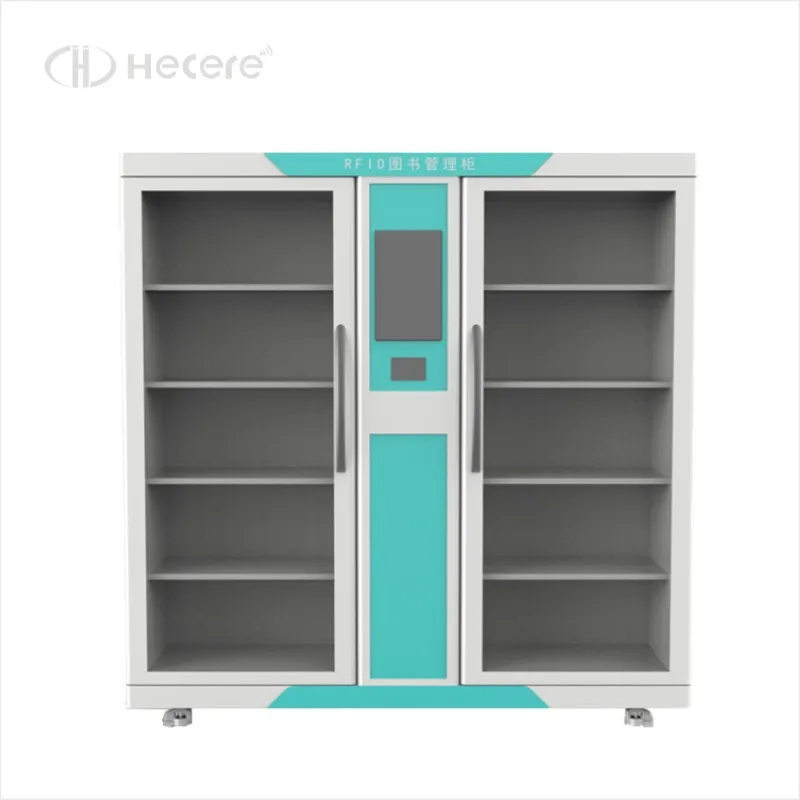 Scaffale/biblioteca intelligente RFID con display a LED Inventario rapido per libri Autoservizi Precipitazione/ritorno
