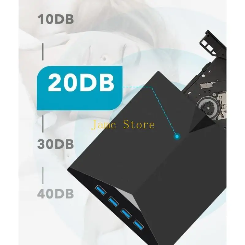 LX0B External DVD VCD Drive Recorder USB Portable Writer Player