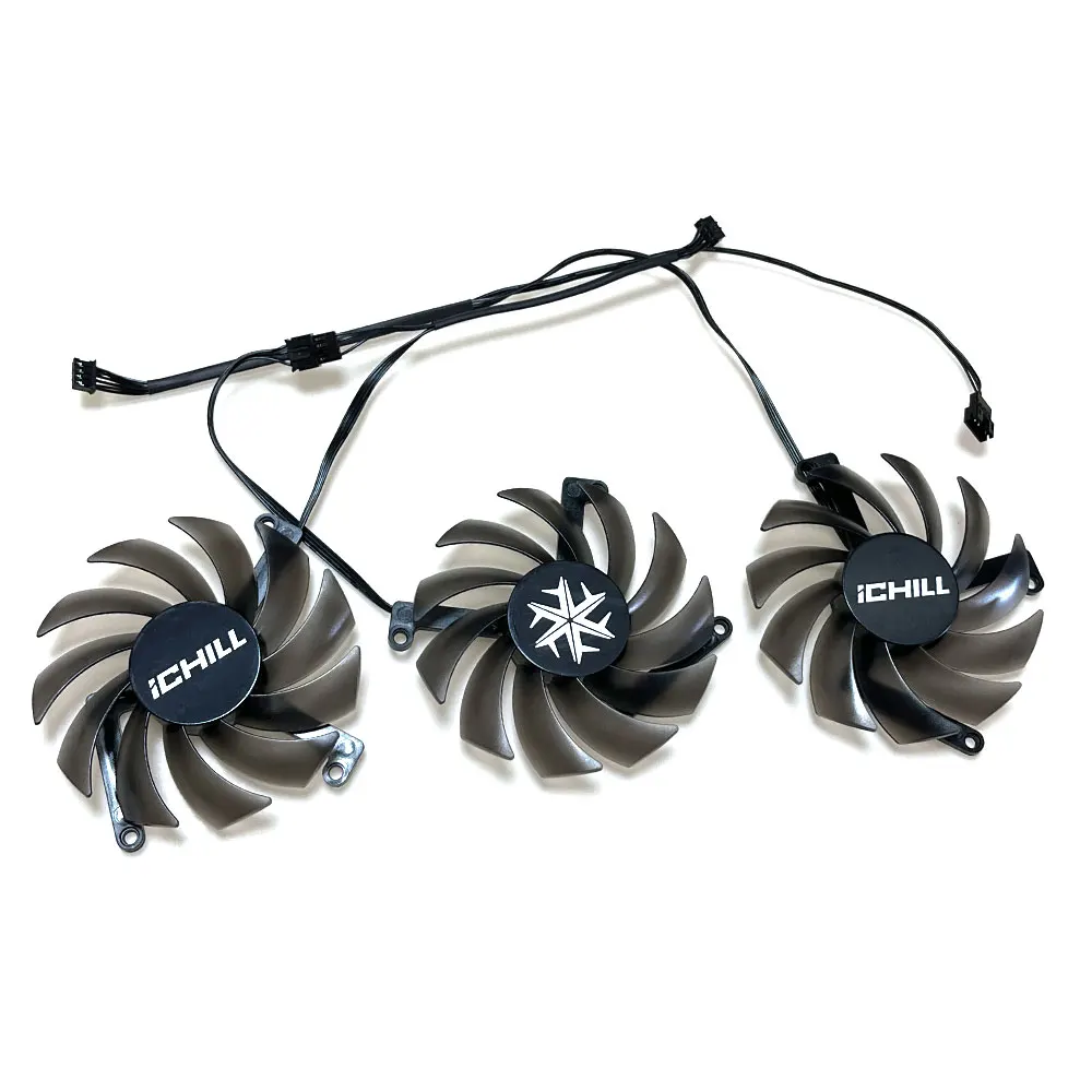 NEW CF-12915S INNO3D RTX3070 3080 iCHILL X4 FAN For INNO3D RTX 3070、3070TI、3080、3080TI、3090 iCHILL X4 Video card cooling fan