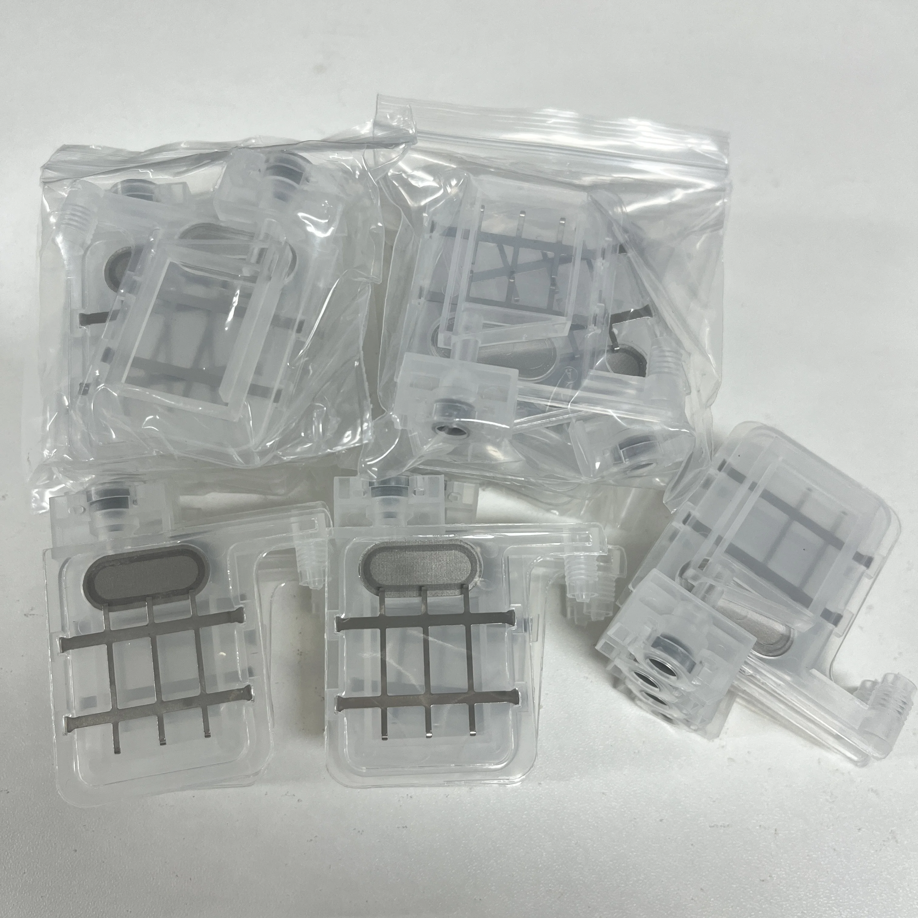 10PCS DX5 Ink Damper Transparent Dumper For Epson DX5 XP600 4720 i3200 5113 Printhead Print head Eco Solvent Printer Plotter