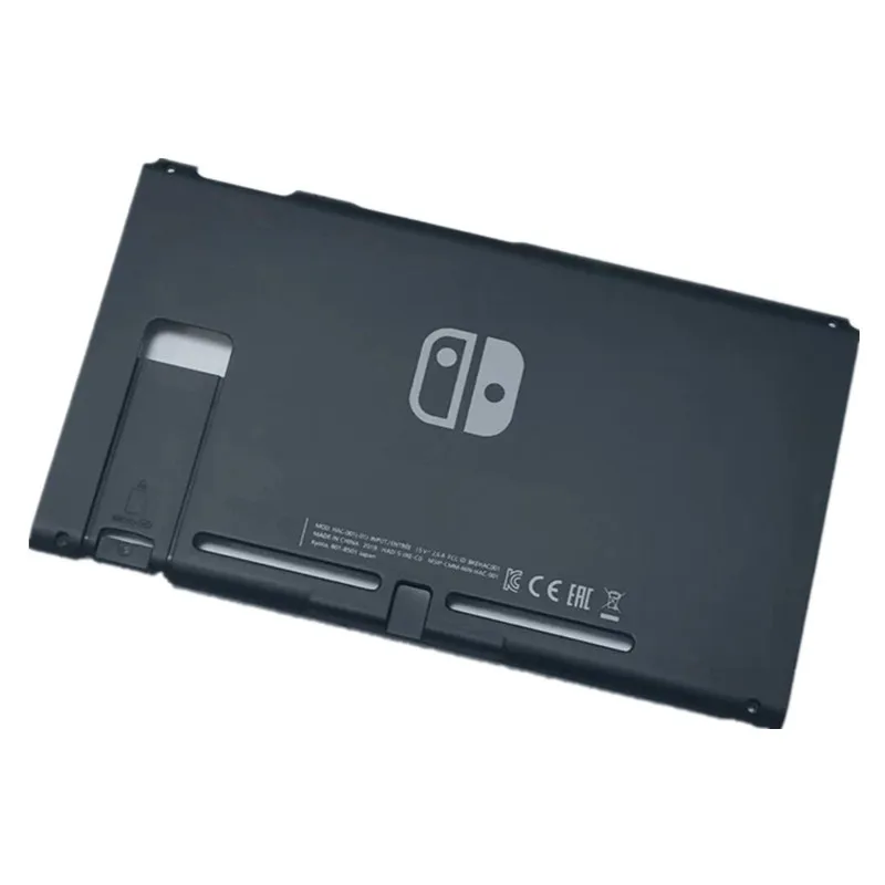 Funda trasera de plástico, placa frontal de cubierta trasera para consola Nintendo Switch, carcasa inferior trasera