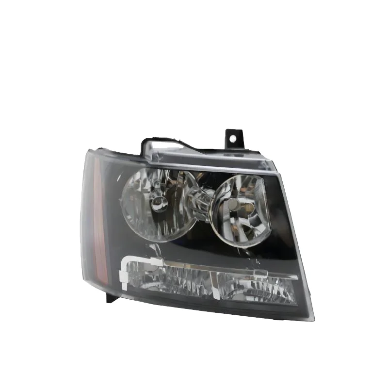 2 PCS For Chevrolet 07-14 Tahoe Suburban Avalanche Original Black Spec Headlights Auto Lighting System