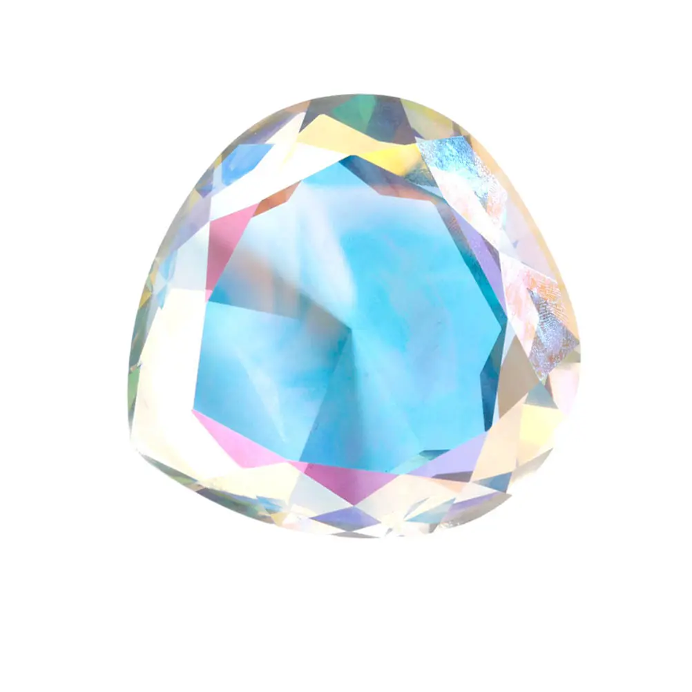 

Heart Shape Diamond Hand Decorative Fake Crystal Nail Salon Decoration Photo Prop Simulation Large Shining Desktop Home Office