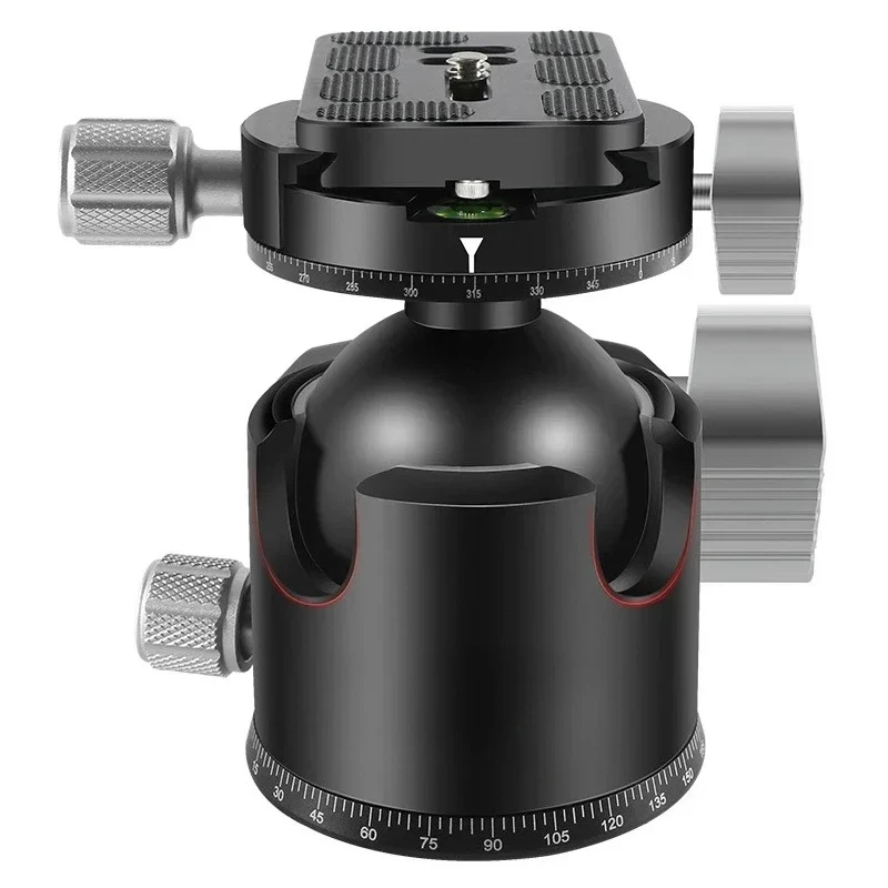 

Low Profile Tripod Ball Head All Full Metal CNC Panoramic Camera Tripod Head,with 1/4" Arca Swiss Quick Release Plate