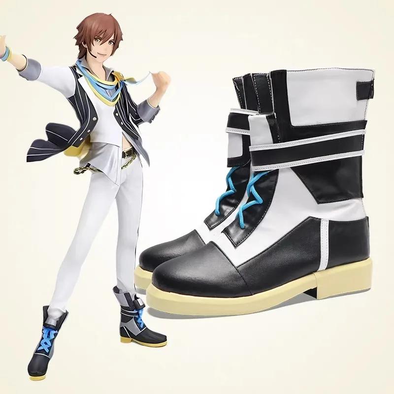 THE IDOLM@STER SideM Cosplay Shoes Boots Game Anime Carnival Halloween