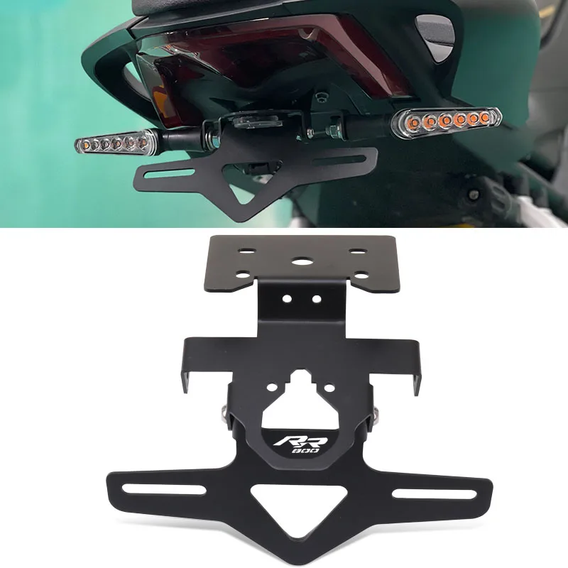 Motorcycle Tail Tidy Fender Eliminator License Plate Holder Bracket For QJMOTOR SRK800RR SRK600RS SRK 800 800RR 800RS 600RS