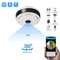 V380 Mini 3MP Camera Wireless Video Audio Recorder 360 Degree VR Home Security Surveillance Camera Smart Home Baby Monitor