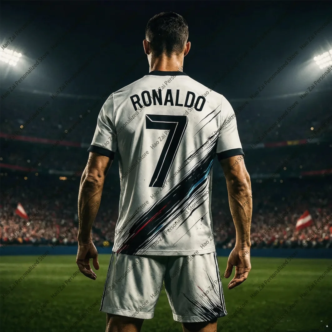 2026 Cristiano Ronaldo No. 7 Commemorative/Special Edition Jersey/T-Shirt—Men’s Women’s and Kids’ Sports and Casual Tops