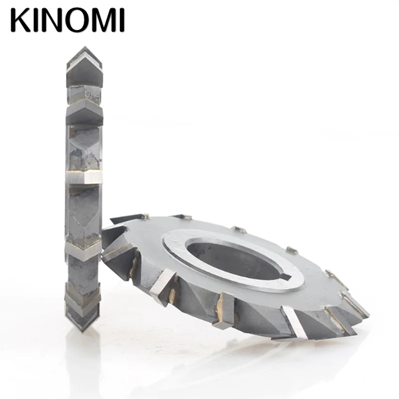 Customized Compound Metal Milling Cutter 60 90 120Degrees Dual-angle Milling Cutter Milling Cutter Tools Out Diameter 100mm