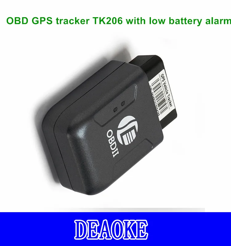 Original Mini OBD Gps Tracker with Power Off Alarm TK206 Dagps Obd Tracker with Free Tracking Platform