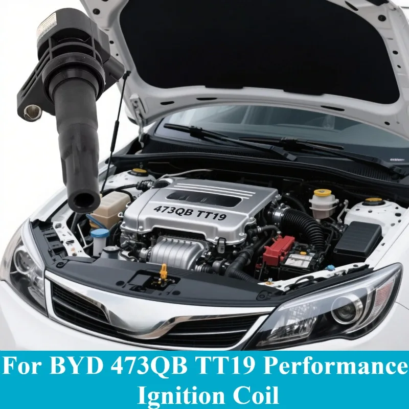 

For BYD 473QB TT19 Performance Ignition Coil Kit 100% Copper Core Fixes Misfires Rough Idle Cold Starts Direct Fit Rust Proof