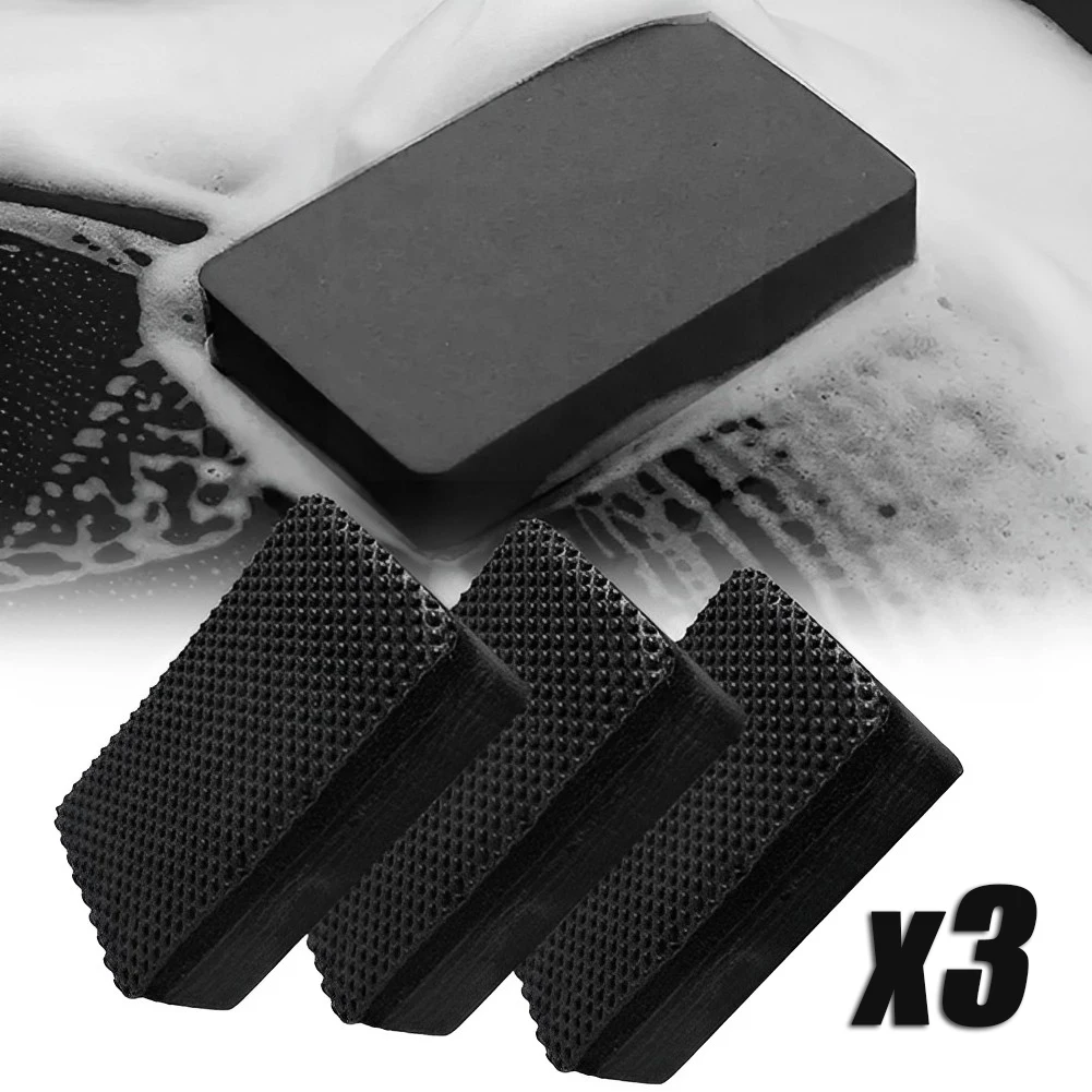 1-3 Stück Auto-Reinigungsschwamm, Reinigungswerkzeug, Auto-Polierwachs-Schwamm, Autopflege 9*6*2,5cm