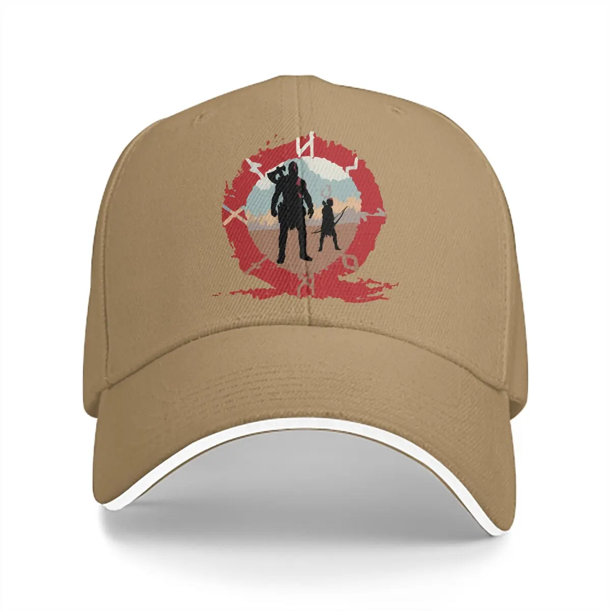 God of War Unisex Baseball Caps Peaked Cap God Of War Kratos Sun Shade Hats for Men Women