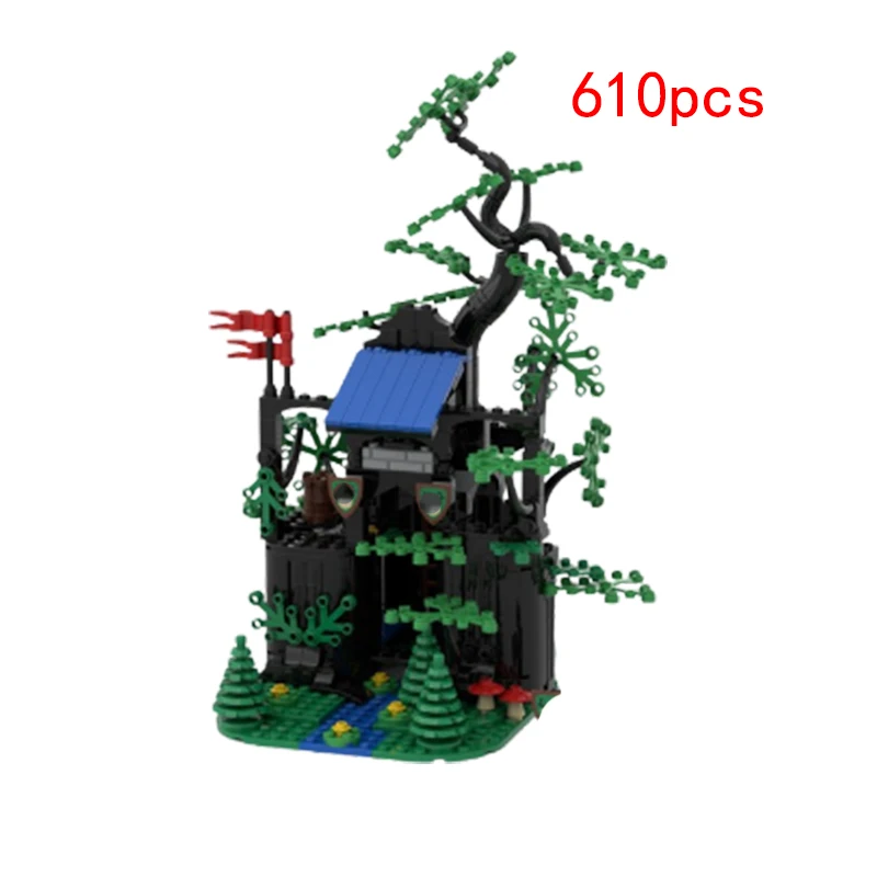 

Пятно MOC- 125594 Сборка мелких частиц, дом, здание, дерево, серия, строительные блоки, головоломка, подарок, игрушка, модель, орнамент