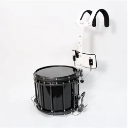 High grade drums handmade snare drum professional black snare marching drum