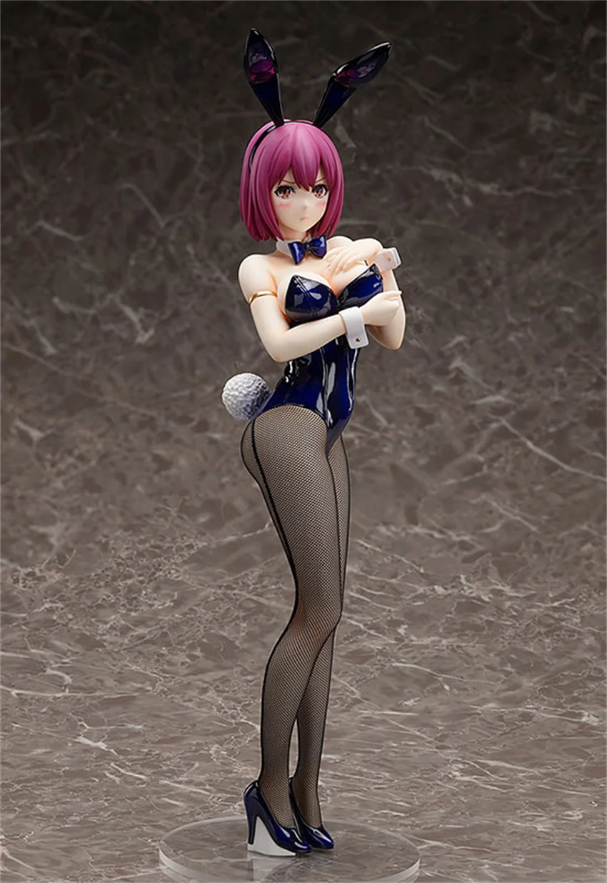 44CM B-STYLE Food Wars! Shokugeki no Soma Hisako Arato Bunny Ver PVC Action Figure Adult Model Collection Toys Doll Gifts