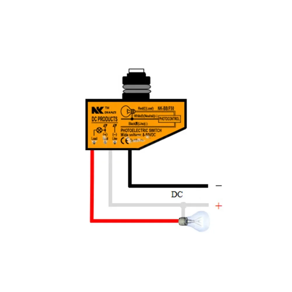 1Pc Photoelectric Switch NK-BB/F50 Small Size 0.3ma 12V 24V 36V 48V 6S Anti-interferenc Export Three-wire System