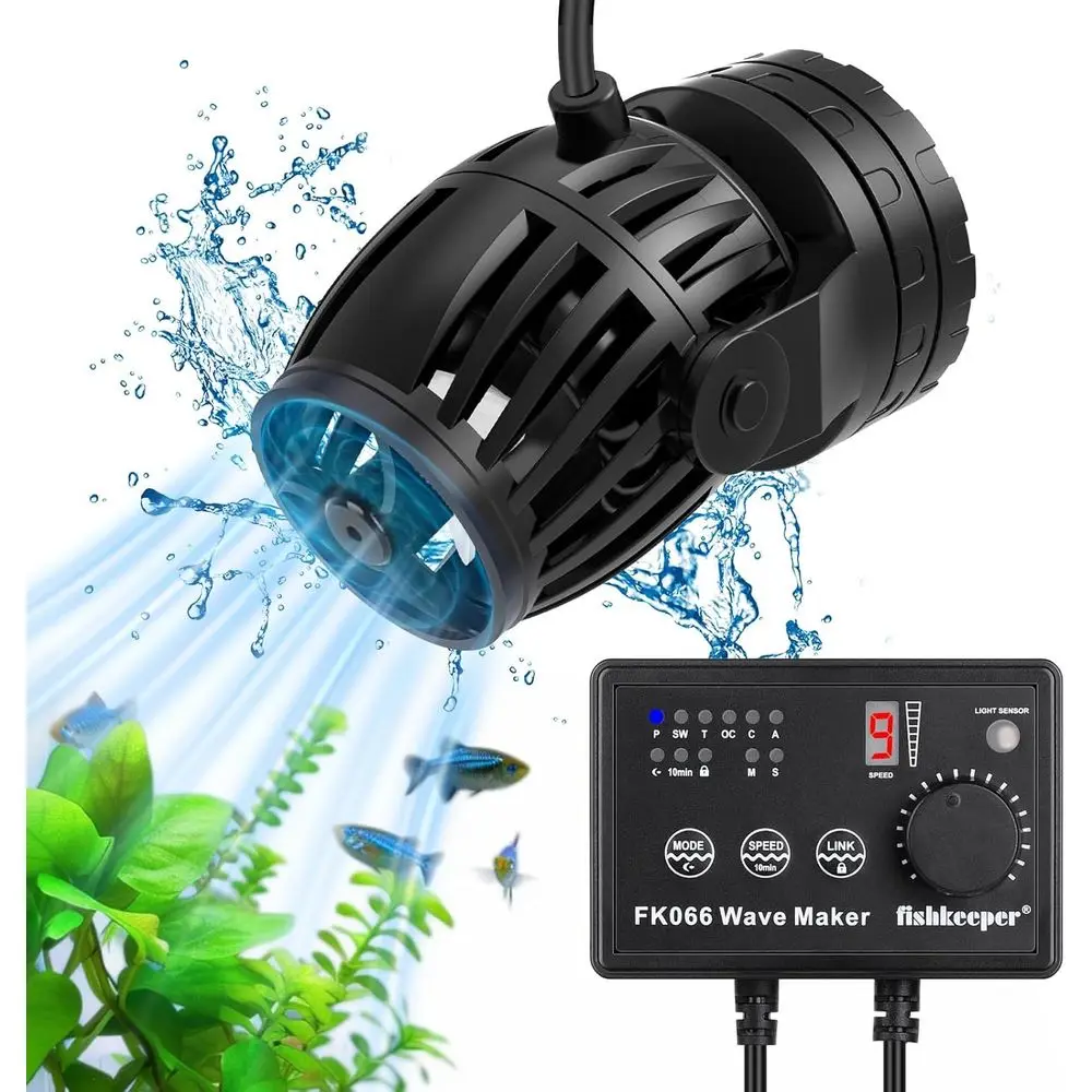 

1600GPH Adjustable Submersible Aquarium Power with Magnetic Suction Base for 15-90 Gallon Tank Circulation Pump