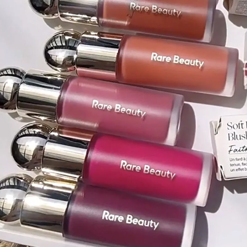 Lusso Rare Beauty Grace Faith Bliss Happy Fard liquido duraturo idratante lucidalabbra rossetto cosmetici per il trucco