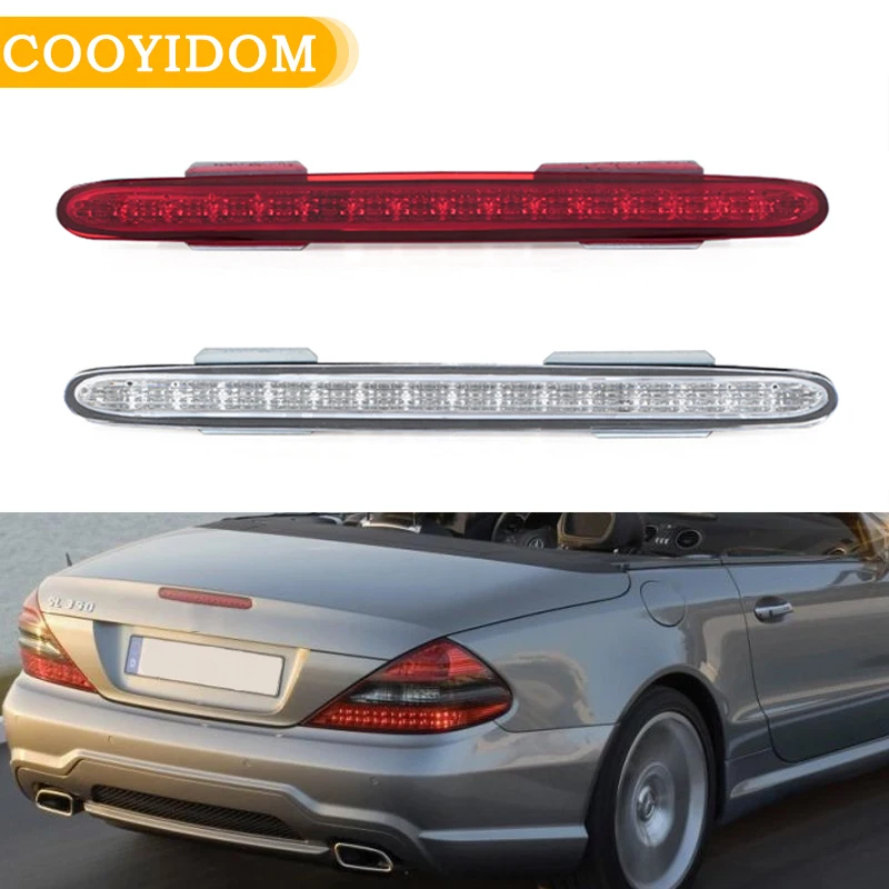 

Car Rear Third Brake Light For Mercedes Benz SL R230 2001 2002 2003 2004 2005 2006-2012 High Mount 3RD Stop Lamp A2308200056