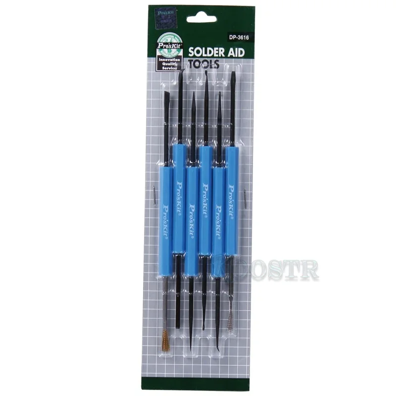 DP-3616 Pro'sKit أدوات مساعدة اللحام تساعد أدوات الملقط لحام الحديد لحام مجموعة أدوات العمل لتجميع إصلاح الماكينة