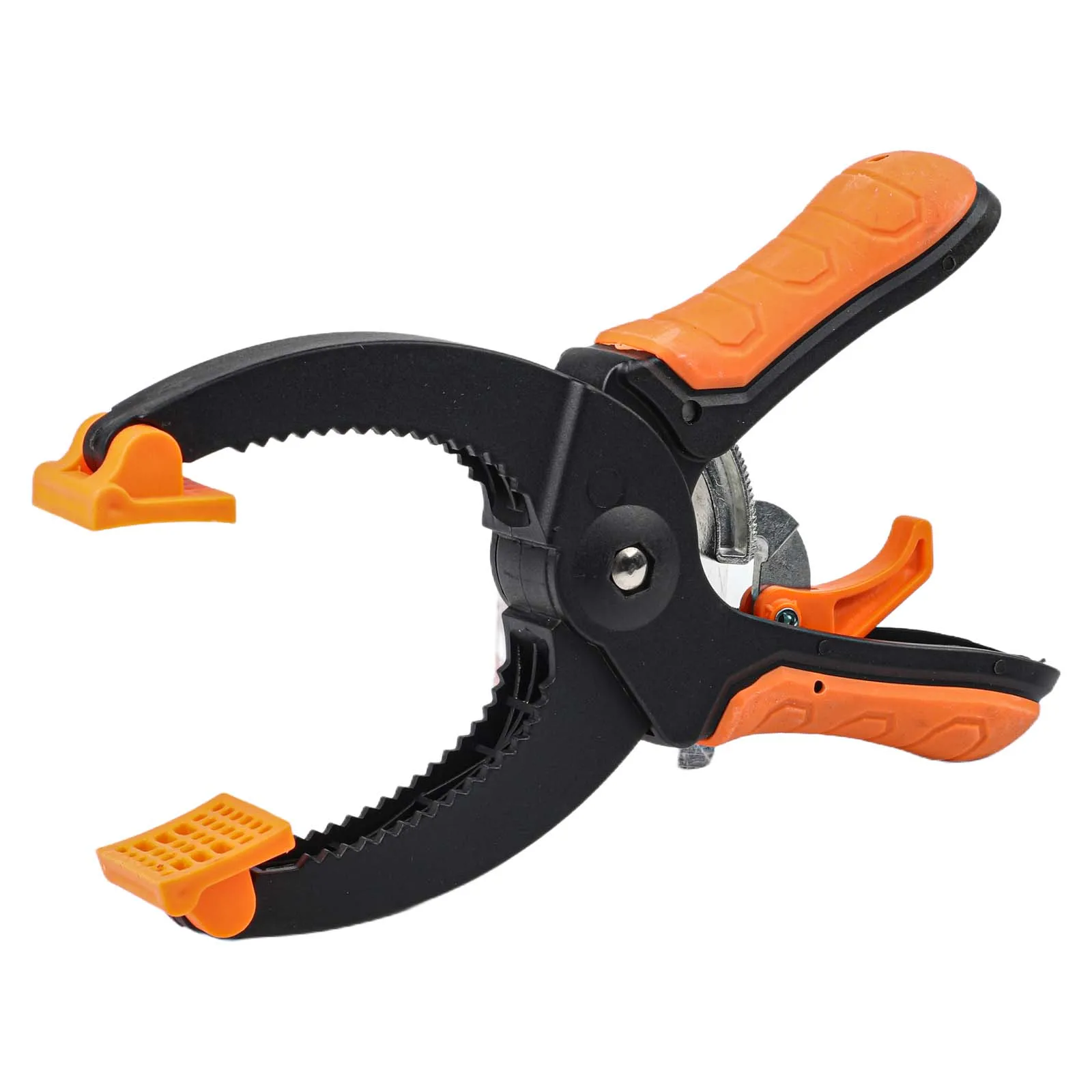Adjustable Clamping Force Tool Jaw Width 50mm 70mm Ratcheting Hand Clamps Max Jaw Width 70mm Nylon Handle Clamps