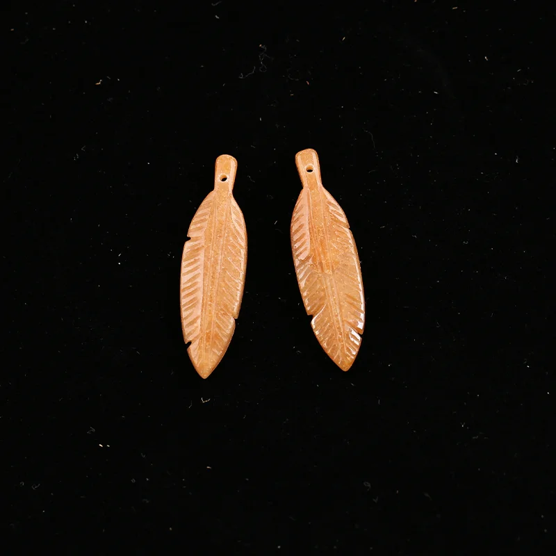 B&F Red Agate  Earring Beads for Jewelry Making, Handmade Natural stones beads, Stones for jewelry Making Supplies