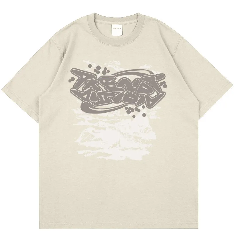 Promoção Quente 2026: Camiseta de Algodão Unissex de Luxo para Verão, Moda Casual, Streetwear Oversize, Blusa Esportiva
