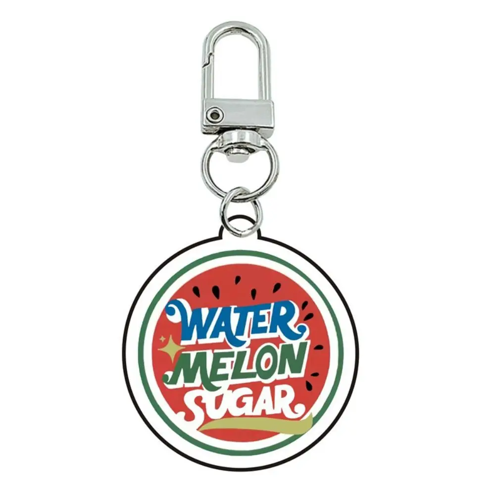 Gift Acrylic Shining Watermelon Keychain Viva La Vida Simulation Acrylic Watermelon Pendant Summer Fruit Creative Phone