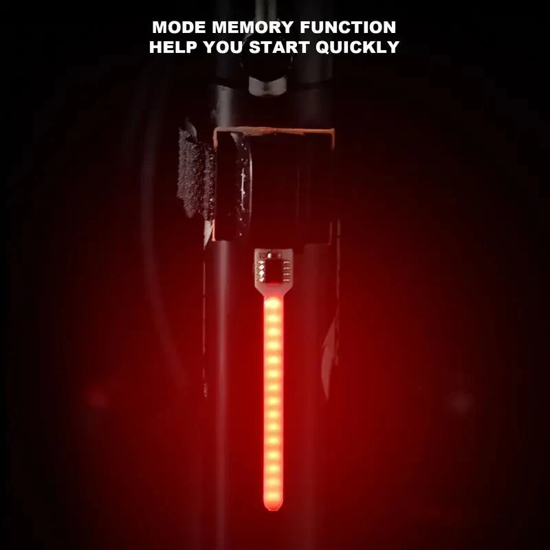 Bike Rear Light Photon Drop Warning Lamp Waterproof Rechargeable LED Bicycle Taillight MTB Road Bike Cycling Photondrop Light