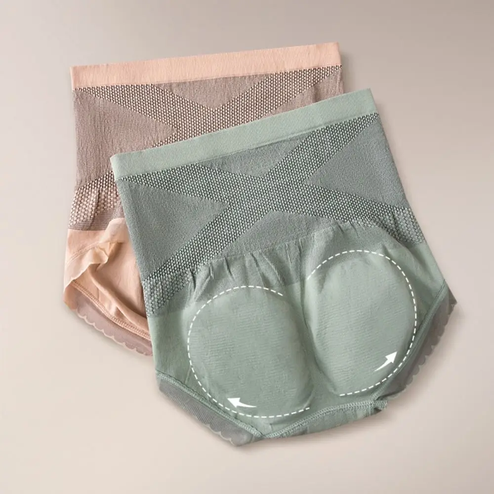 

High Waist Postpartum Body Shaper Slimming Belly Contracting Butt Lifter Briefs Waist Trainer Cotton Crotch Seamless Shapewear