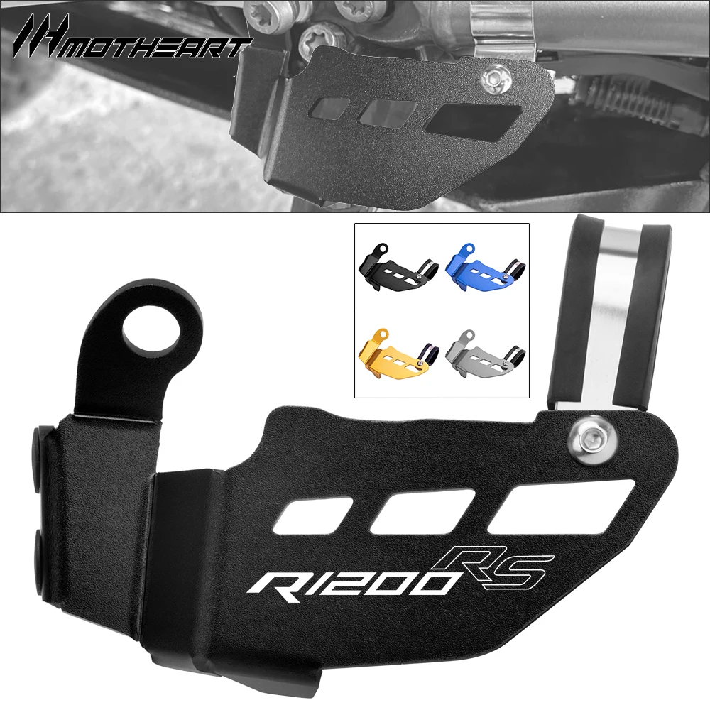 

Защита датчика боковой подножки мотоцикла для R1200RS LC 2015-2018, алюминиевая, изготовленная на ЧПУ, простая в установке, прочная, аксессуары для r1200rs lc