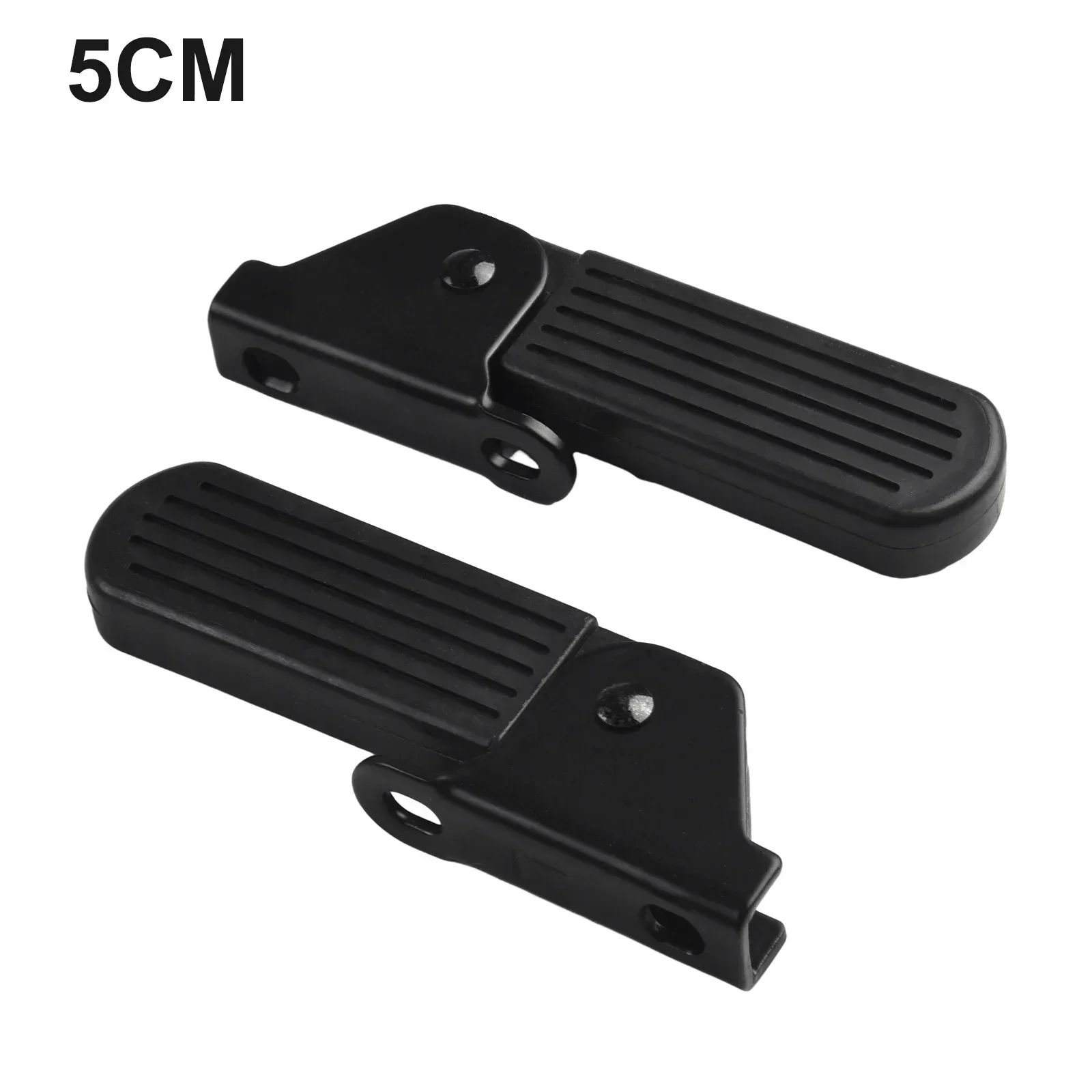 1pair Electric Moped Front Pedal Scooter Front Foldable Pedal Leg Support Pad Replace Parts Electric Bicycle Accessories