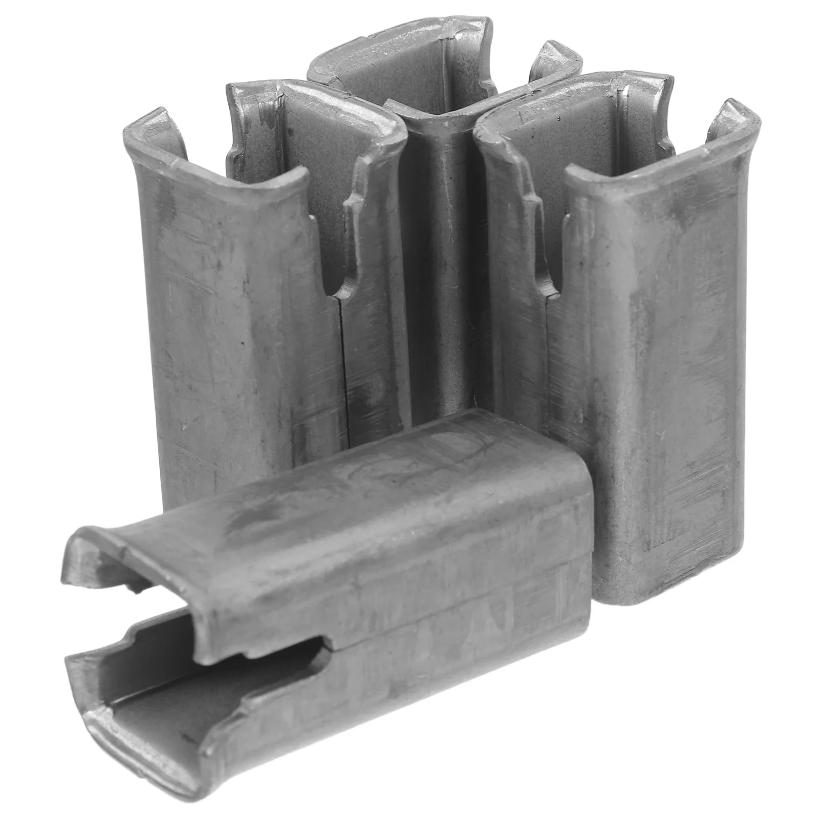 

4Pcs Metal Headrest Guide Sleeve Replacement Parts for Vehicle Car Seat Headrest Stable Adjustment Vibration Dampening