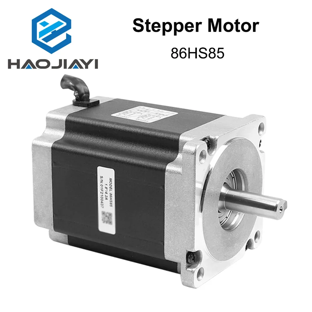 

Leadshine 2-phase Stepper Motor 86HS85 for NEMA34 6.8A Length 118mm Shaft 12.7mm