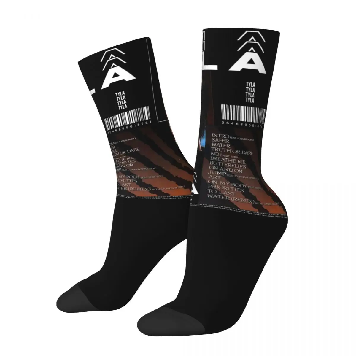 

Tyla Music Week Singer Tour 2024 Design Theme Socks Product for Unisex Cozy Printed Socks