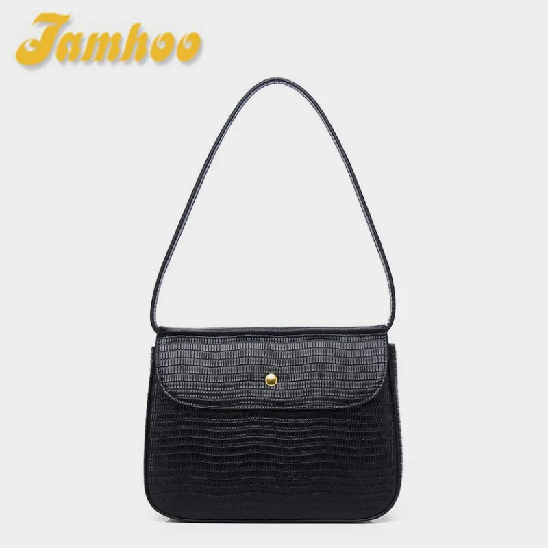 

Jamhoo New Elegant Shoulder Bags For Women Ins Fashion Square Luxury Designer Bag High Quality Shoulder Women's Handbag Bolas