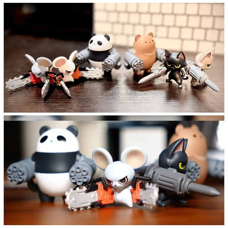 

Hma Капсульная игрушка Тяжелые погоны Меха Вооруженные животные Акула Танк Ракетный хомяк Гигантский алмазный волк Коллекционные украшения Подарки