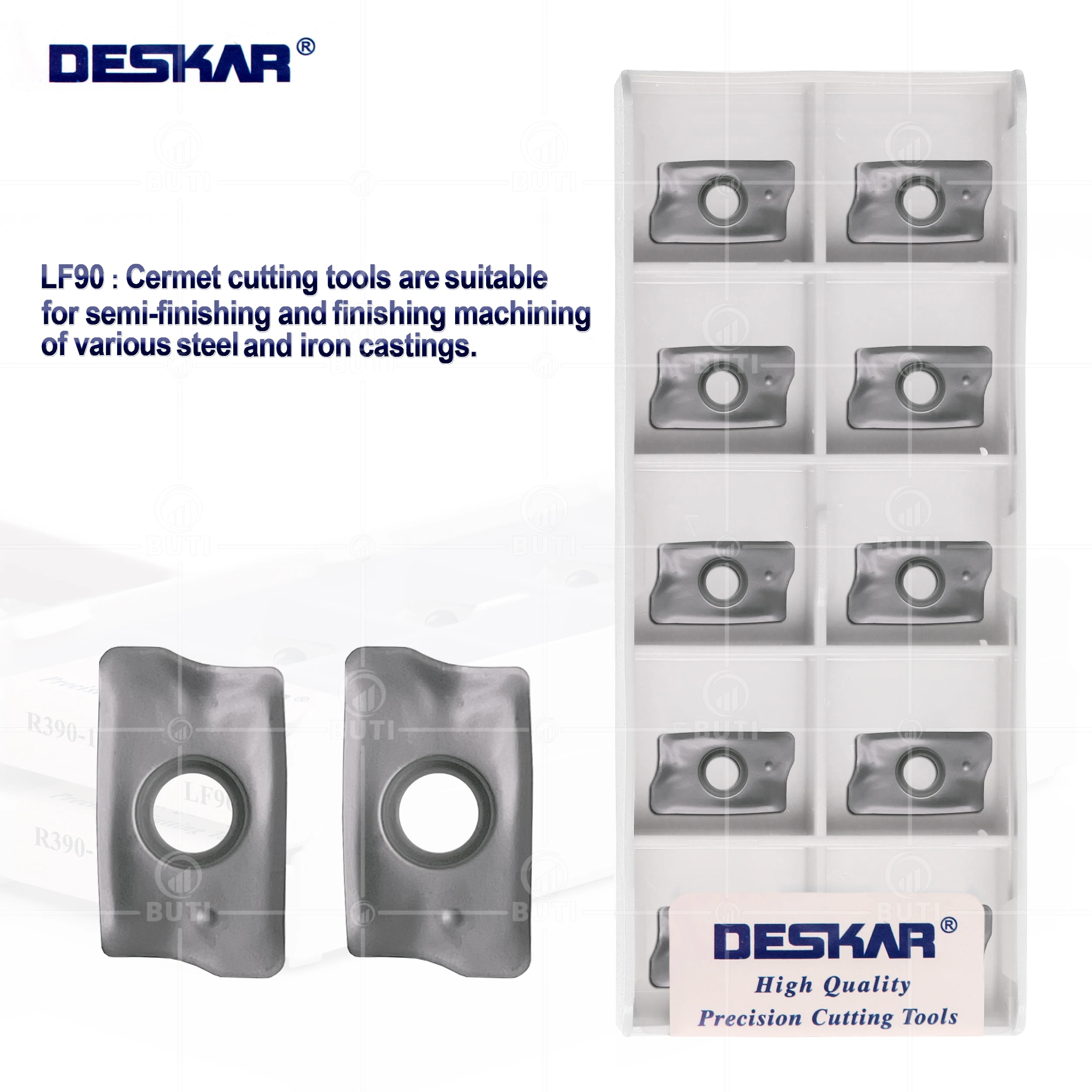 DESKAR 100% оригинальный фрезерный станок с ЧПУ LF90, токарный резак, токарные вставки, фрезерный станок, режущее лезвие, металлические детали для станка