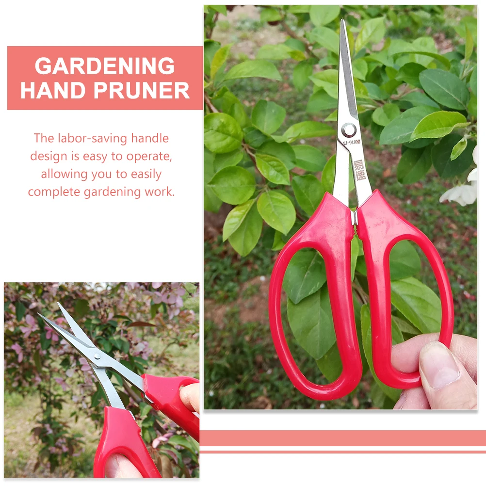 

Gardening Trimming Pruner Plants Pruning Shears Bypass Tool Clippers Fruit Picking Scissor Veggie Safe Durable Practical