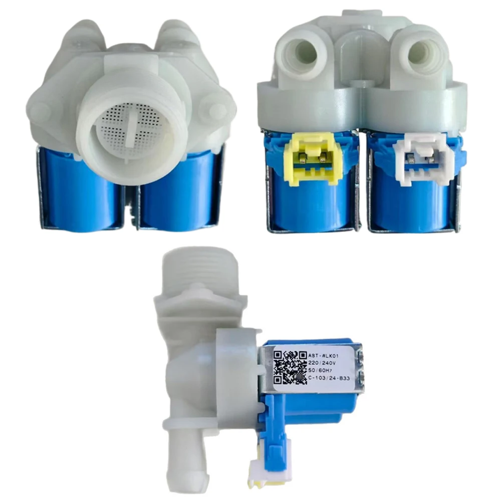 1 PCS Washing Machine AST-WLKO1 Water Inlet Solenoid Valve AC220/240V 50/60Hz For Washing Machine Water Inlet Valve Accessories